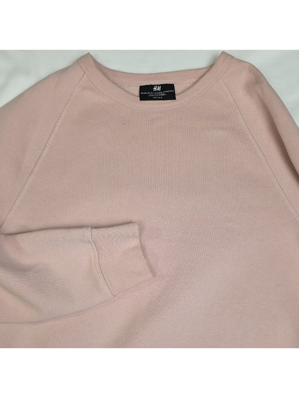 H&M  Soft Pink Crewneck Sweater Used